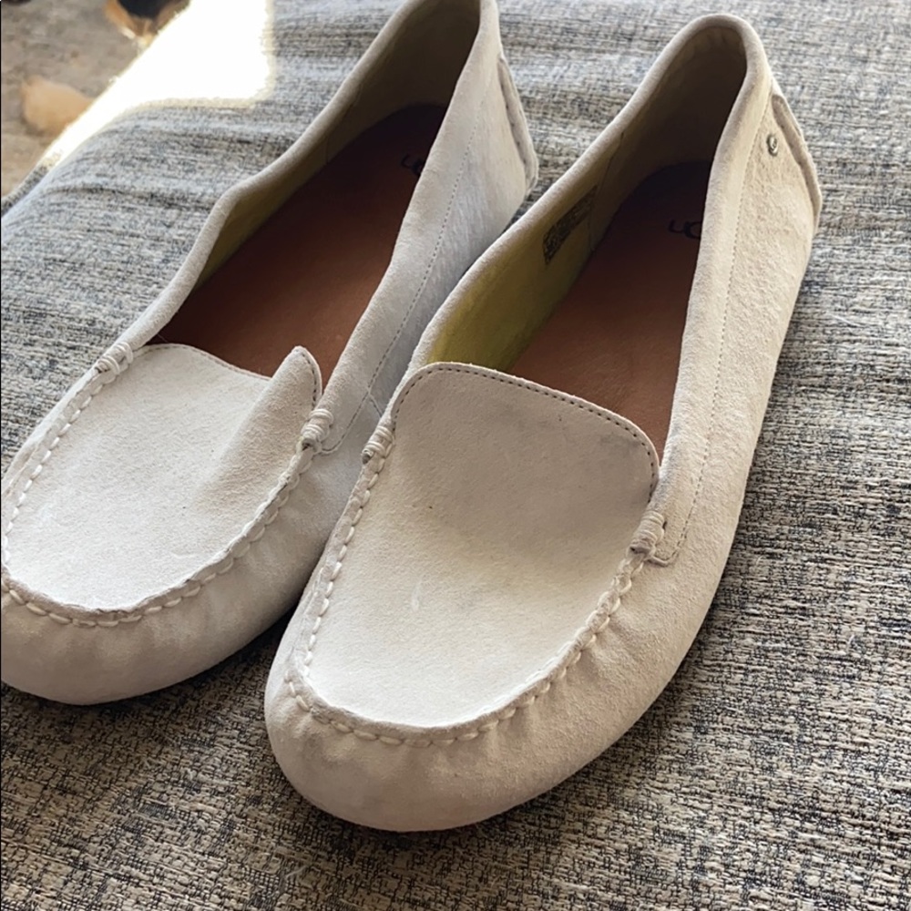 Ugh suede driving loafer